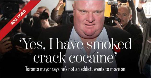 Rob Ford crack