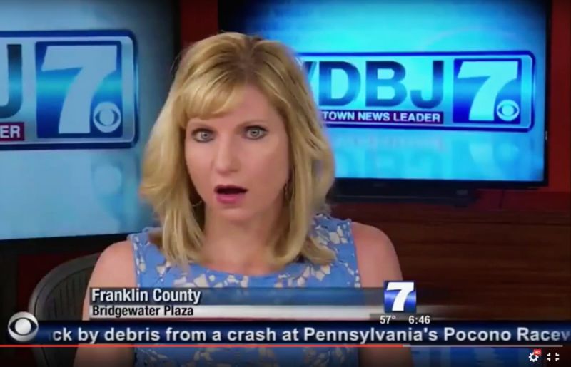 Shocked WDBJ reporter live shooting