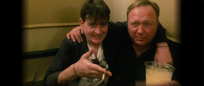 Charlie Sheen Alex Jones