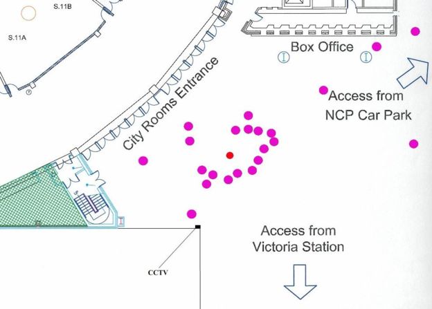 Manchester bombing inquest diagram