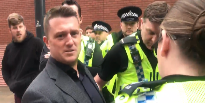 Tommy Robinson arrest